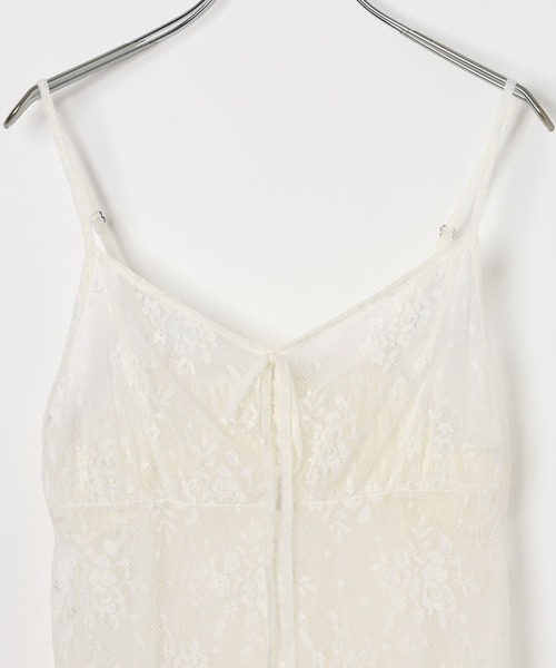 3.3 Field Trip （3.3フィールドトリップ）の「3.3 Field Trip／レースティアードチュニワンピース（ワンピース・レディース・アイボリー/ブラック・FREE）」の16枚目の写真