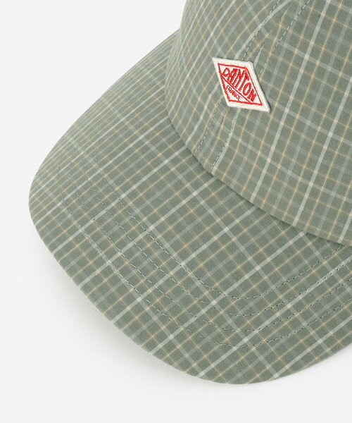 DANTON(ダントン)の「DANTON | タイプライター チェック 6Pキャップ UNISEX(キャップ・レディース・グリーン系その他・F)」の6枚目の写真