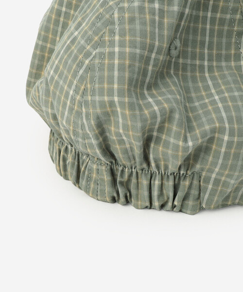 DANTON(ダントン)の「DANTON | タイプライター チェック 6Pキャップ UNISEX(キャップ・レディース・グリーン系その他・F)」の7枚目の写真