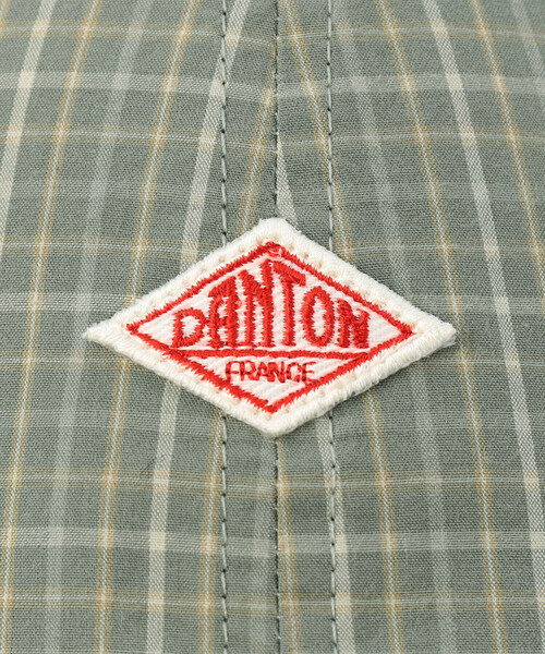 DANTON(ダントン)の「DANTON | タイプライター チェック 6Pキャップ UNISEX(キャップ・レディース・グリーン系その他・F)」の8枚目の写真