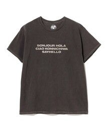 SAYHELLO（セイハロー）の「SAYHELLO / Pigment Konnichiwa Tee（Tシャツ/カットソー）」