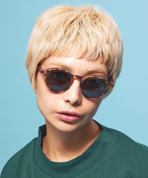 IZIPIZI（イジピジ）の「【IZIPIZI】偏光サングラス / ボストン / UVカット / #D（サングラス・レディース・ベージュ系その他/ブラック/ブラウン系その他・フリー）」の3枚目の写真