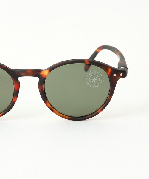 IZIPIZI（イジピジ）の「【IZIPIZI】偏光サングラス / ボストン / UVカット / #D（サングラス・レディース・ベージュ系その他/ブラック/ブラウン系その他・フリー）」の9枚目の写真