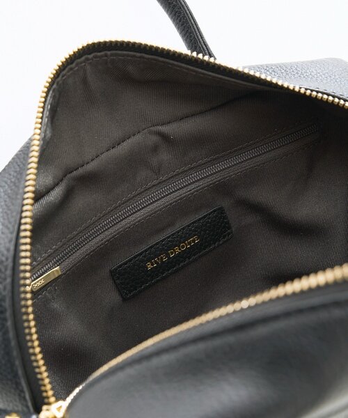 RIVE DROITE（リヴドロワ）の「予約【オンオフ問わず活躍】KONOJIレザーボストン（ボストンバッグ・レディース・ブラック/アイボリー/ダークブラウン・FREE）」の12枚目の写真