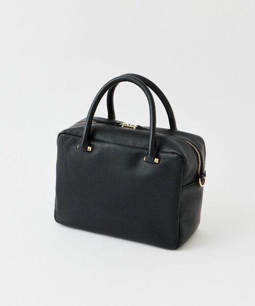 RIVE DROITE（リヴドロワ）の「予約【オンオフ問わず活躍】KONOJIレザーボストン（ボストンバッグ・レディース・ブラック/アイボリー/ダークブラウン・FREE）」の13枚目の写真