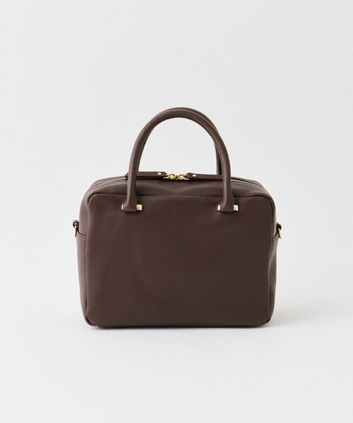 RIVE DROITE（リヴドロワ）の「予約【オンオフ問わず活躍】KONOJIレザーボストン（ボストンバッグ・レディース・ブラック/アイボリー/ダークブラウン・FREE）」の20枚目の写真