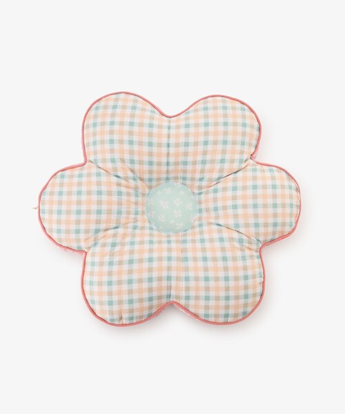 Afternoon Tea(アフタヌーンティー)の「フラワーウォッシャブルキルトクッション(クッション/クッションカバー・レディース・オレンジ・ONE SIZE)」の2枚目の写真
