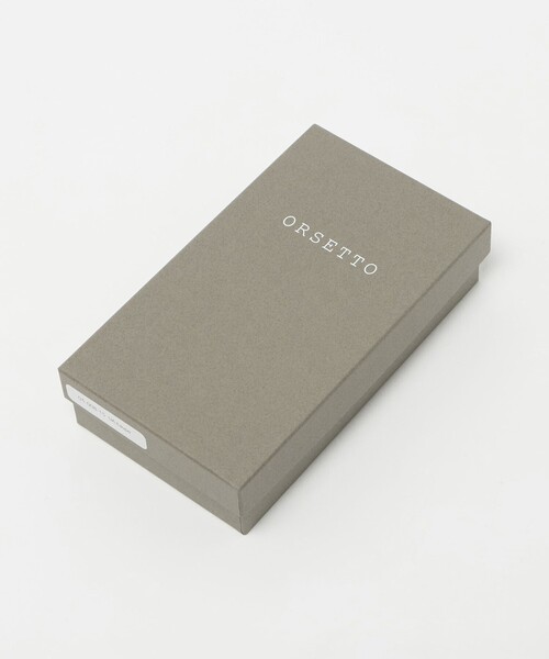 ORSETTO（オルセット）の「【一部別注】＜ORSETTO＞RETE ウォレット（財布・レディース・ベージュ/ブラック・FREE）」の14枚目の写真