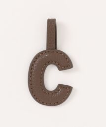 DRAW（ドロー）の「DRAW(ドロー) /ビーガンレザー イニシャルチャーム 【c】小文字タイプ（チャーム）」