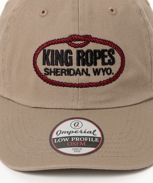 BEAMS BOY(ビームスボーイ)の「【7/16値下げ】KING ROPES / LOW PROFILE CAP(キャップ・レディース・ベージュ/ブラック・ONE SIZE)」の8枚目の写真