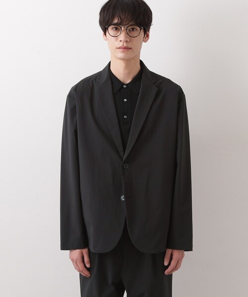 THE SHOP TK (ザ ショップ ティーケー )の「《KURO》コーデュラナイロン ジャケット セットアップ可/防シワ/撥水/ストレッチ(テーラードジャケット・メンズ・ブラック・04/03/02/01)」の12枚目の写真