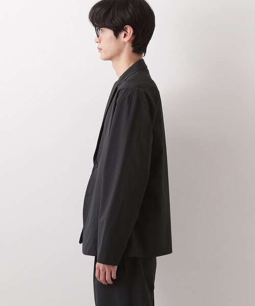 THE SHOP TK (ザ ショップ ティーケー )の「《KURO》コーデュラナイロン ジャケット セットアップ可/防シワ/撥水/ストレッチ(テーラードジャケット・メンズ・ブラック・04/03/02/01)」の13枚目の写真