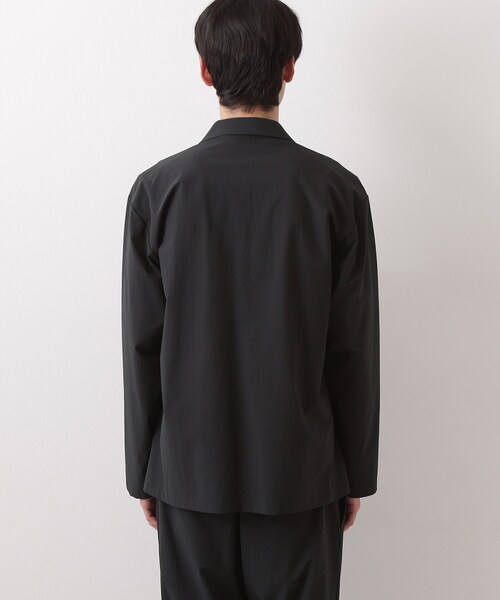 THE SHOP TK (ザ ショップ ティーケー )の「《KURO》コーデュラナイロン ジャケット セットアップ可/防シワ/撥水/ストレッチ(テーラードジャケット・メンズ・ブラック・04/03/02/01)」の14枚目の写真
