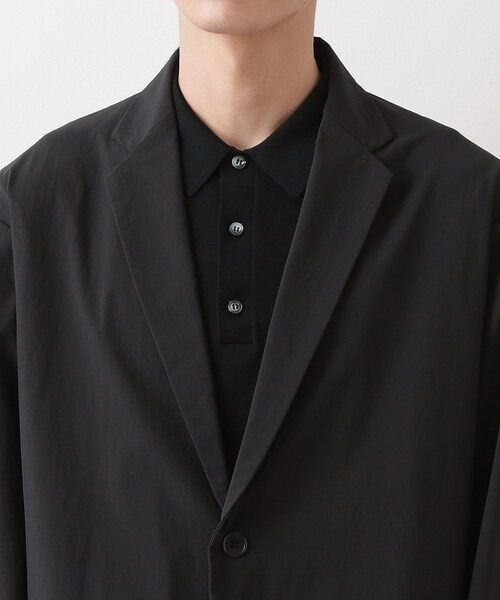 THE SHOP TK (ザ ショップ ティーケー )の「《KURO》コーデュラナイロン ジャケット セットアップ可/防シワ/撥水/ストレッチ(テーラードジャケット・メンズ・ブラック・04/03/02/01)」の15枚目の写真