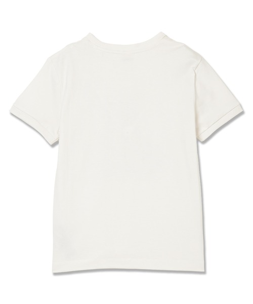 Guess(ゲス)の「CARLA Crew Neck Short Sleeves T-Shirt Tシャツ(Tシャツ/カットソー・レディース・ブラック/クリーム・SMALL/LARGE/MEDIUM/X-SMALL)」の4枚目の写真