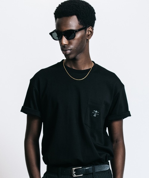 CRIMIE(クライミー)の「BOX LOGO POCKET T SHIRT(Tシャツ/カットソー・メンズ・ホワイト/ブラック・M/L/XL/XXL)」の2枚目の写真