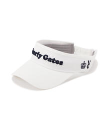 PEARLY GATES（パーリーゲイツ）の「【PEARLY GATES】差込ロゴスカルラビットＶＩＳＯＲ（サンバイザー）」