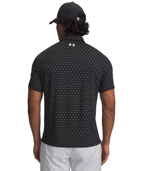 UNDER ARMOUR(アンダーアーマー)の「UAプレーオフ3.0 プリント ポロ(ゴルフ/メンズ)(ポロシャツ・メンズ・グレー系その他・M/L/XL/2XL/S/3XL)」の2枚目の写真