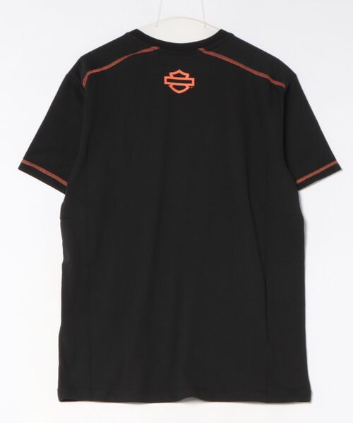 Harley-Davidson（ハーレーダビッドソン）の「H-D(R)TECH COOLMAX(R) Tシャツ（Tシャツ/カットソー・メンズ・ブラック系その他・X-LARGE/LARGE/MEDIUM/SMALL）」の3枚目の写真