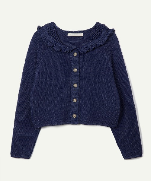 セール】Sailor Crochet Cardigan / セーラークロシェカーディガン
