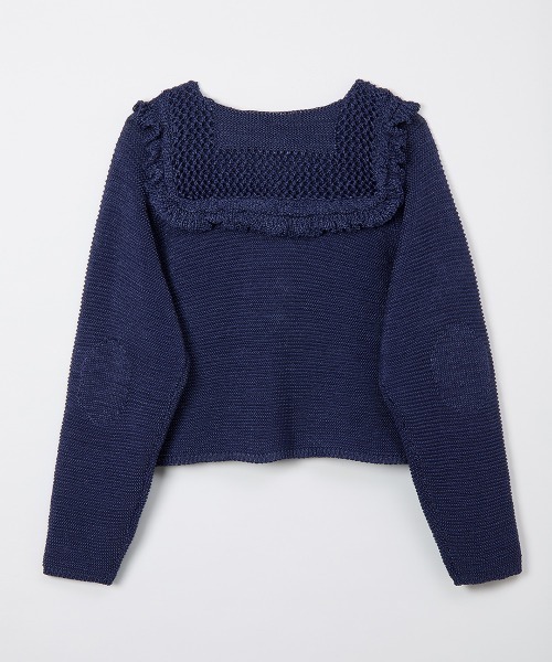セール】Sailor Crochet Cardigan / セーラークロシェカーディガン