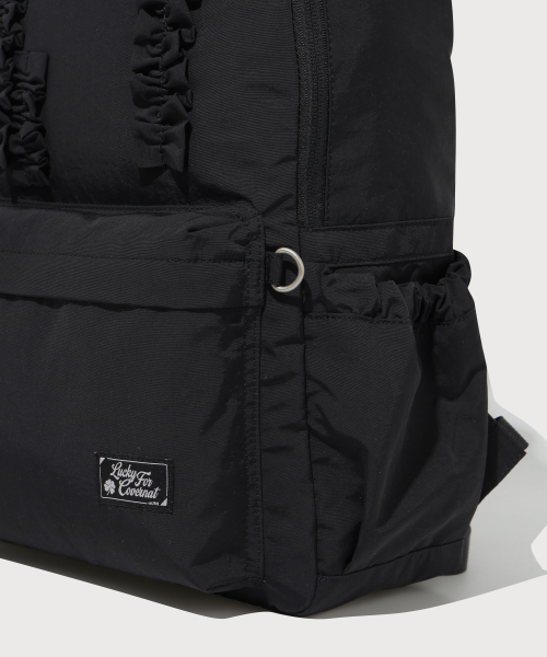 COVERNAT（カバーナット）の「ウィメンズフリルバックパックブラック（バックパック/リュック・レディース・その他・F）」の8枚目の写真