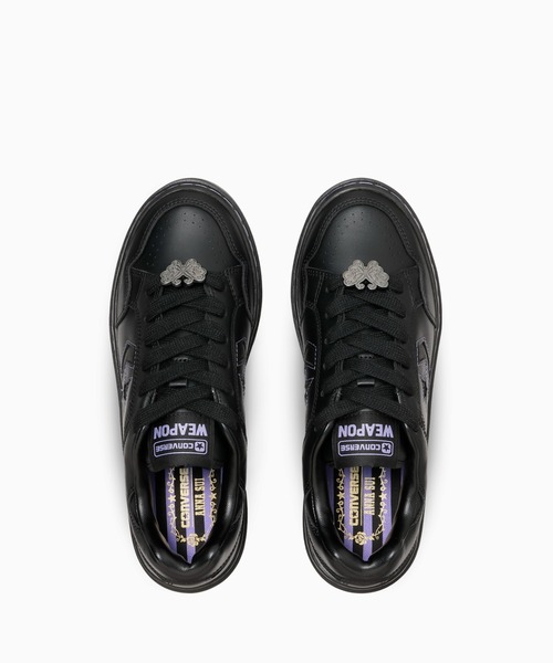 ANNA SUI（アナスイ）の「CONVERSE WEAPON PLTS OX / ANNA SUI BLACK/PURPLE（スニーカー・レディース・ブラック・25cm/24.5cm/24cm/23.5cm/23cm）」の6枚目の写真