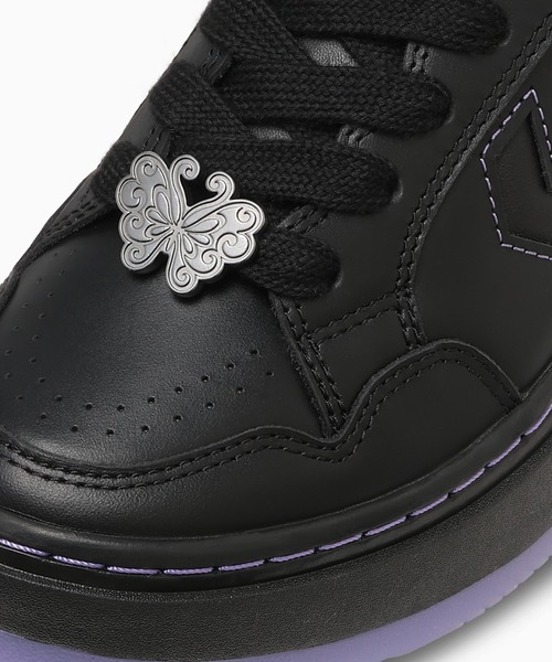 ANNA SUI（アナスイ）の「CONVERSE WEAPON PLTS OX / ANNA SUI BLACK/PURPLE（スニーカー・レディース・ブラック・25cm/24.5cm/24cm/23.5cm/23cm）」の9枚目の写真