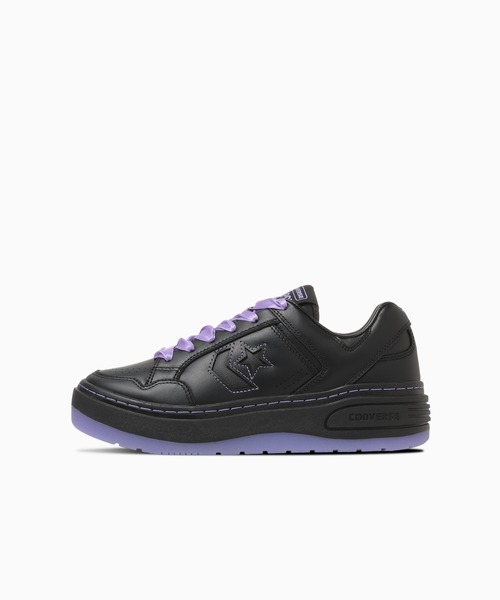 ANNA SUI（アナスイ）の「CONVERSE WEAPON PLTS OX / ANNA SUI BLACK/PURPLE（スニーカー・レディース・ブラック・25cm/24.5cm/24cm/23.5cm/23cm）」の11枚目の写真