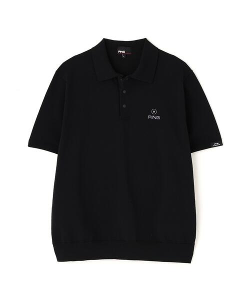 PING(ピン)の「【PING APPAREL】半袖ニットポロシャツ <PERFORMANCE> (MENS)(ポロシャツ・メンズ・ホワイト/グレー/ブラック・LL/M/L)」の11枚目の写真
