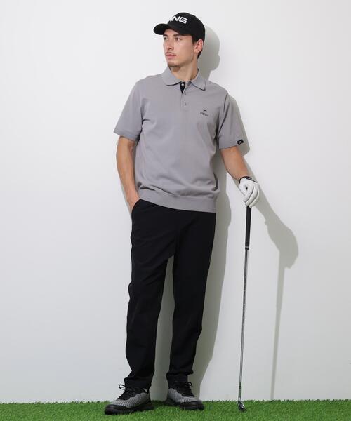 PING(ピン)の「【PING APPAREL】半袖ニットポロシャツ <PERFORMANCE> (MENS)(ポロシャツ・メンズ・ホワイト/グレー/ブラック・LL/M/L)」の15枚目の写真