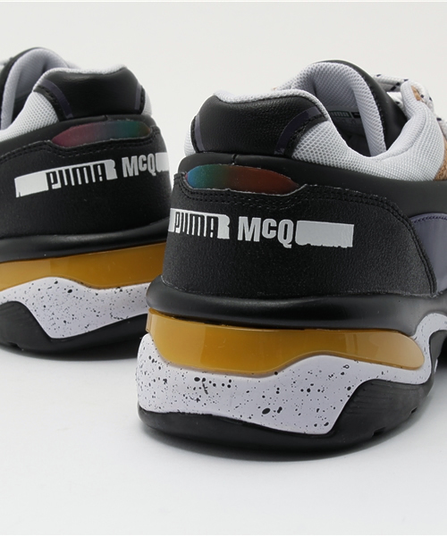 極美品『McQ』 マックキュー (L)ツバメプリントトレーナー S alexander mcqueen(アレキサンダーマックイーン) McQ(マック