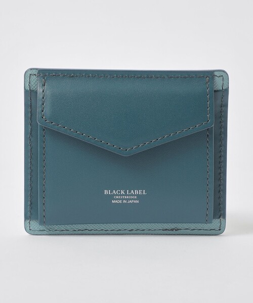 BLACK LABEL CRESTBRIDGE(ブラックレーベル・クレストブリッジ)の「バイカラークレストブリッジチェックミニスナップウォレット(財布・メンズ・ブラック/ブルー系その他4/ネイビー/ライトグレー・FREE)」の19枚目の写真