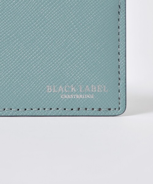 BLACK LABEL CRESTBRIDGE(ブラックレーベル・クレストブリッジ)の「バイカラークレストブリッジチェックミニスナップウォレット(財布・メンズ・ブラック/ブルー系その他4/ネイビー/ライトグレー・FREE)」の5枚目の写真