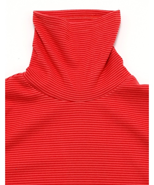 Little sunny bite（リトルサニーバイト）の「【8】【it】【Little Sunny Bite】high neck top（Tシャツ/カットソー・レディース・レッド/ベージュ/ピンク・MEDIUM/SMALL）」の20枚目の写真