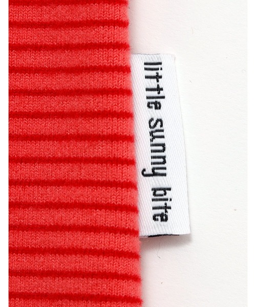 Little sunny bite（リトルサニーバイト）の「【8】【it】【Little Sunny Bite】high neck top（Tシャツ/カットソー・レディース・レッド/ベージュ/ピンク・MEDIUM/SMALL）」の18枚目の写真
