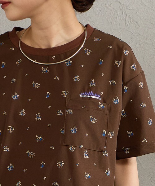 THOUSAND MILE（サウザンドマイル）の「[THOUSAND MILE/サウザンド マイル] 別注 花柄 サマーバケーション ラップパンツセットアップ（セットアップ・レディース・ブラウン・F）」の16枚目の写真