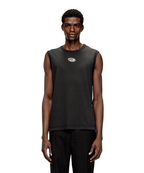 DIESEL（ディーゼル）の「メンズ スリーブレスカットソー T-BISCO-IOD（Tシャツ/カットソー・メンズ・ブラック/オフホワイト/グリーン系その他・SMALL/X-SMALL/X-LARGE/LARGE/MEDIUM/XXX-LARGE/XX-LARGE）」の20枚目の写真