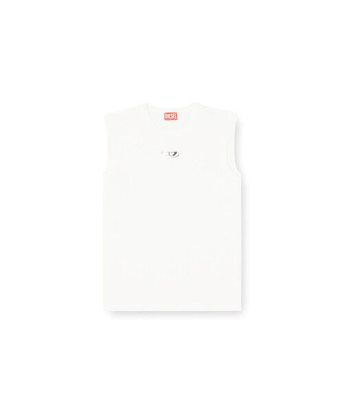 DIESEL（ディーゼル）の「メンズ スリーブレスカットソー T-BISCO-IOD（Tシャツ/カットソー・メンズ・ブラック/オフホワイト/グリーン系その他・SMALL/X-SMALL/X-LARGE/LARGE/MEDIUM/XXX-LARGE/XX-LARGE）」の12枚目の写真