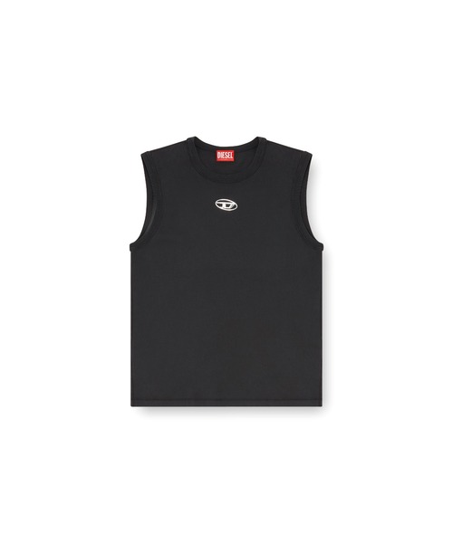 DIESEL（ディーゼル）の「メンズ スリーブレスカットソー T-BISCO-IOD（Tシャツ/カットソー・メンズ・ブラック/オフホワイト/グリーン系その他・SMALL/X-SMALL/X-LARGE/LARGE/MEDIUM/XXX-LARGE/XX-LARGE）」の10枚目の写真