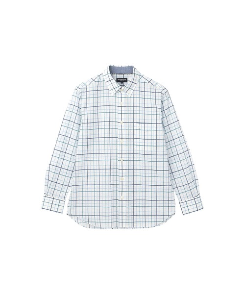 McGREGOR(マックレガー)の「手書き風チェックプリントサッカーシャツ(シャツ/ブラウス・メンズ・レッド/ブルー・L/XL/M)」の17枚目の写真