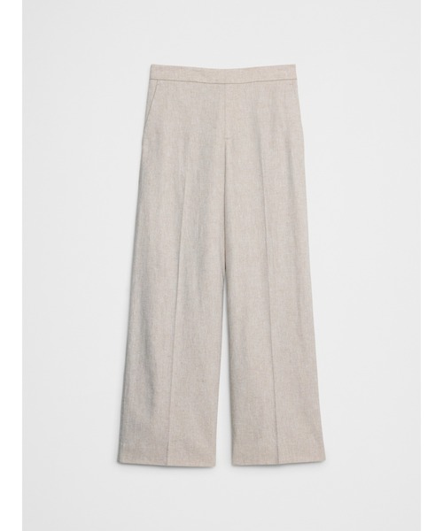 BANANA REPUBLIC FACTORY STORE(バナナリパブリック ファクトリーストア)の「BANANA REPUBLIC FACTORY STORE ハイライズ リネンブレンド ワイドレッグパンツ(その他パンツ・レディース・ベージュ/ホワイト/ブルー/ベージュ系その他/グリーン・L/S/XS/M)」の6枚目の写真
