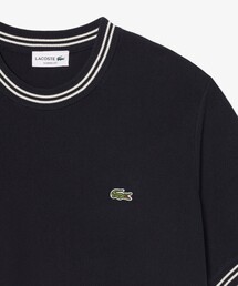 LACOSTE（ラコステ）の「ハイゲージニット配色ラインTシャツ（ニット/セーター）」