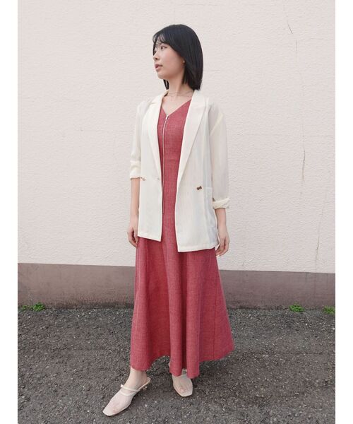 フロントZIPミックスカラーワンピース（ワンピース）｜LAGUNAMOON