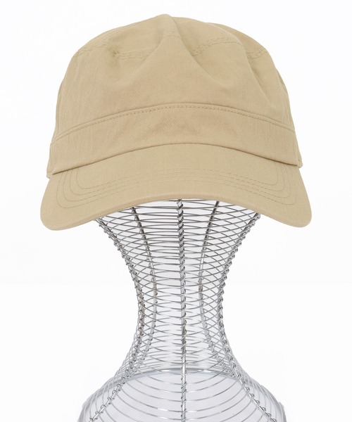 CAMBIO（カンビオ）の「mko13499-Classic Work Cap ワークキャップ(OP-261-BO009)（キャップ・メンズ・ブラック/ネイビー/ベージュ/グレー・FREE）」の13枚目の写真