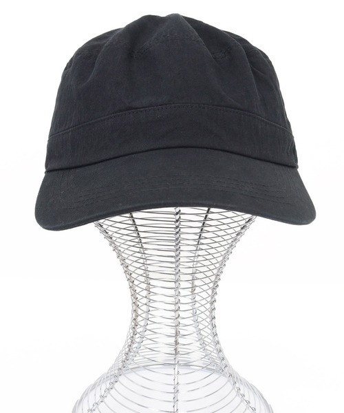 CAMBIO（カンビオ）の「mko13499-Classic Work Cap ワークキャップ(OP-261-BO009)（キャップ・メンズ・ブラック/ネイビー/ベージュ/グレー・FREE）」の15枚目の写真