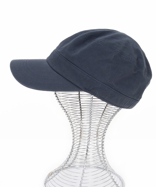 CAMBIO（カンビオ）の「mko13499-Classic Work Cap ワークキャップ(OP-261-BO009)（キャップ・メンズ・ブラック/ネイビー/ベージュ/グレー・FREE）」の17枚目の写真