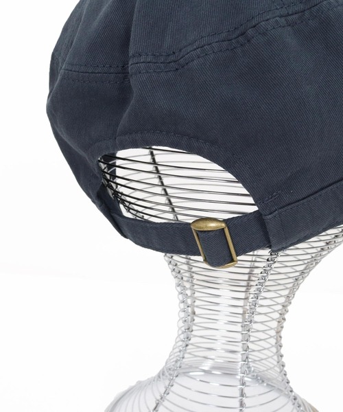 CAMBIO（カンビオ）の「mko13499-Classic Work Cap ワークキャップ(OP-261-BO009)（キャップ・メンズ・ブラック/ネイビー/ベージュ/グレー・FREE）」の19枚目の写真