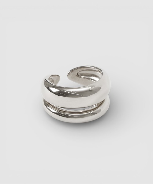 PHILIPPE AUDIBERT（フィリップ オーディベール）の「【PHILIPPE AUDIBERT(フィリップオーディベール)】KYLER RING SILVER（リング・レディース・シルバー・FREE）」の2枚目の写真