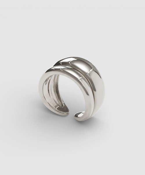 PHILIPPE AUDIBERT（フィリップ オーディベール）の「【PHILIPPE AUDIBERT(フィリップオーディベール)】KYLER RING SILVER（リング・レディース・シルバー・FREE）」の4枚目の写真